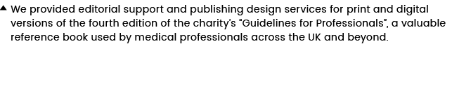 We provided editorial support and publishing design services for print and digital versions of the fourth edition of    