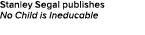 Stanley Segal publishes No Child is Ineducable 