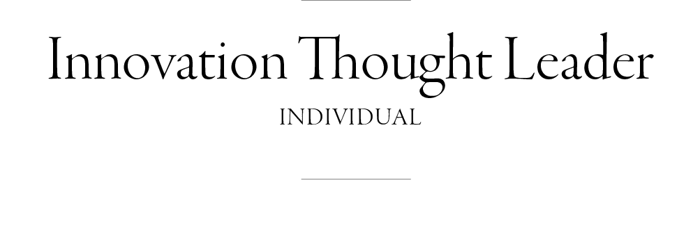 Innovation Thought Leader Individua